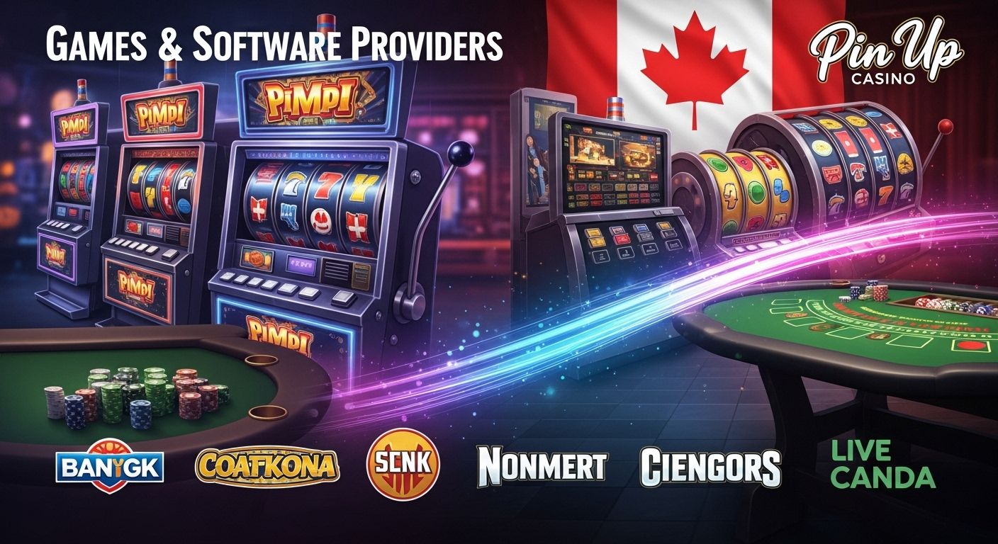 Games and Software Providers canada casino pinup 